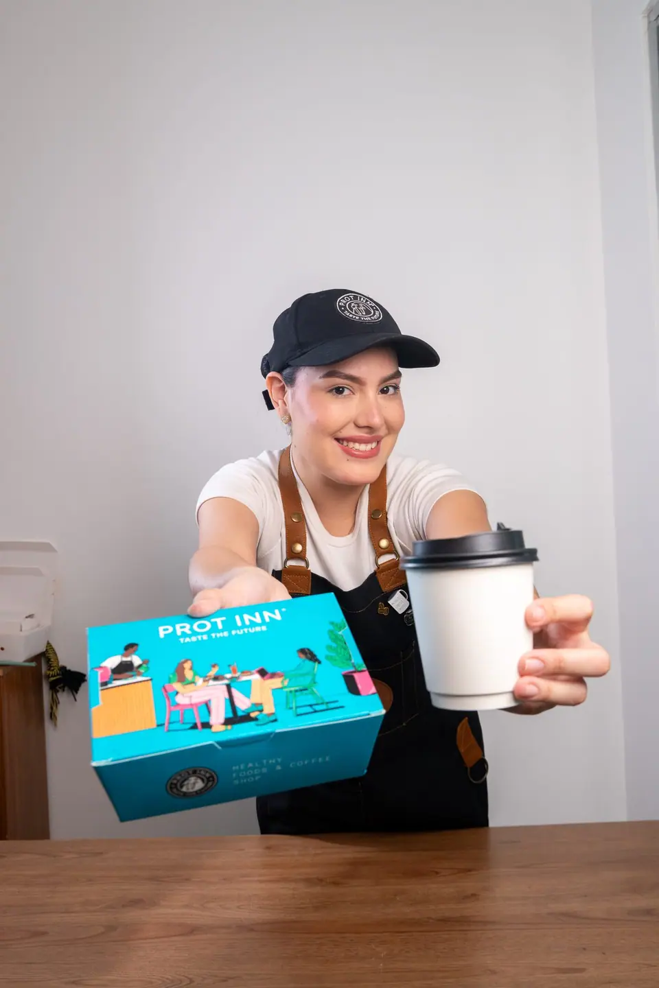 Pedido de PROT INN empacado para llevar